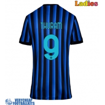 Inter Milan Marcus Thuram #9 Replica Home Shirt Ladies 2025-26 Short Sleeve
